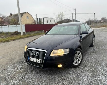 Синий Ауди А6, объемом двигателя 2 л и пробегом 300 тыс. км за 3350 $, фото 1 на Automoto.ua