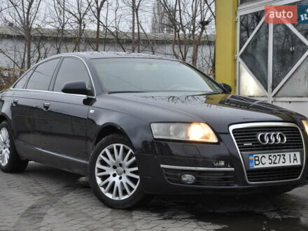 Синий Ауди А6, объемом двигателя 3 л и пробегом 358 тыс. км за 6500 $, фото 1 на Automoto.ua