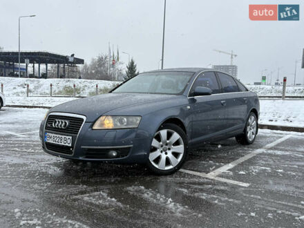 Синий Ауди А6, объемом двигателя 2.98 л и пробегом 350 тыс. км за 7300 $, фото 1 на Automoto.ua