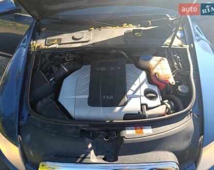 Синий Ауди А6, объемом двигателя 2.7 л и пробегом 200 тыс. км за 4000 $, фото 1 на Automoto.ua
