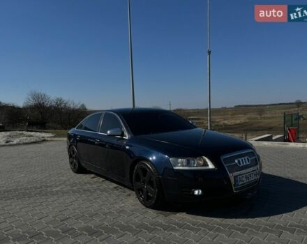 Синий Ауди А6, объемом двигателя 2.7 л и пробегом 341 тыс. км за 6550 $, фото 1 на Automoto.ua