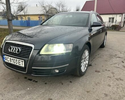 Синий Ауди А6, объемом двигателя 2.4 л и пробегом 470 тыс. км за 6000 $, фото 1 на Automoto.ua