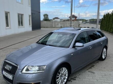 Синий Ауди А6, объемом двигателя 3 л и пробегом 350 тыс. км за 3700 $, фото 1 на Automoto.ua