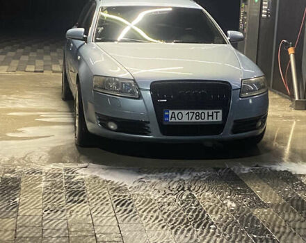 Синий Ауди А6, объемом двигателя 3 л и пробегом 370 тыс. км за 6800 $, фото 1 на Automoto.ua