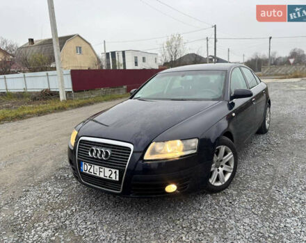 Синий Ауди А6, объемом двигателя 2 л и пробегом 300 тыс. км за 3350 $, фото 1 на Automoto.ua