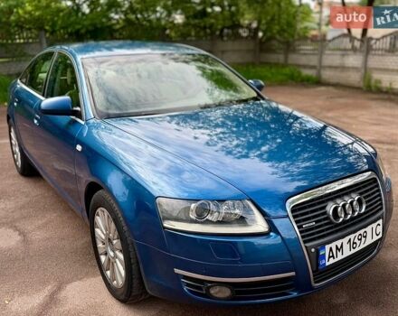 Синий Ауди А6, объемом двигателя 3.12 л и пробегом 295 тыс. км за 5500 $, фото 1 на Automoto.ua