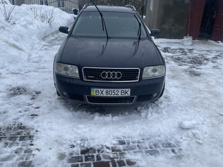 Синій Ауді А6, об'ємом двигуна 2.5 л та пробігом 326 тис. км за 3000 $, фото 1 на Automoto.ua