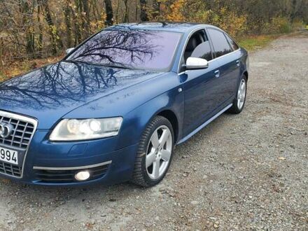 Синий Ауди А6, объемом двигателя 3 л и пробегом 328 тыс. км за 4700 $, фото 1 на Automoto.ua