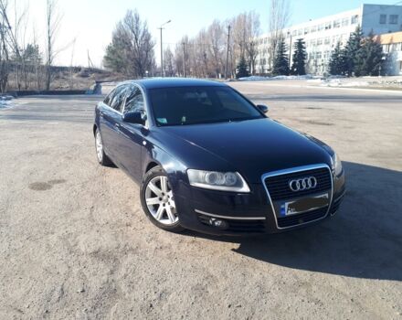 Синий Ауди А6, объемом двигателя 3 л и пробегом 225 тыс. км за 14000 $, фото 1 на Automoto.ua