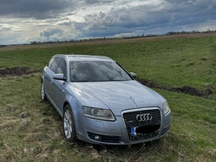 Синий Ауди А6, объемом двигателя 2.7 л и пробегом 400 тыс. км за 3200 $, фото 1 на Automoto.ua