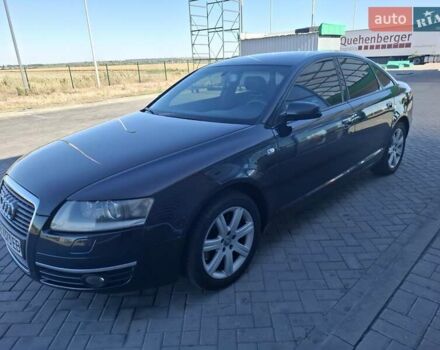 Синий Ауди А6, объемом двигателя 3 л и пробегом 346 тыс. км за 10000 $, фото 1 на Automoto.ua