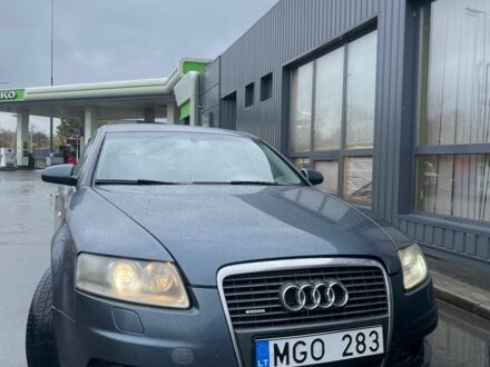 Синий Ауди А6, объемом двигателя 3 л и пробегом 320 тыс. км за 4300 $, фото 1 на Automoto.ua