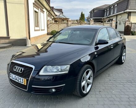 Синий Ауди А6, объемом двигателя 2.4 л и пробегом 301 тыс. км за 3500 $, фото 1 на Automoto.ua
