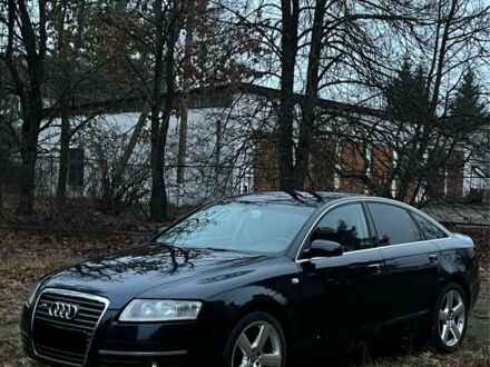 Синий Ауди А6, объемом двигателя 3 л и пробегом 320 тыс. км за 4500 $, фото 1 на Automoto.ua