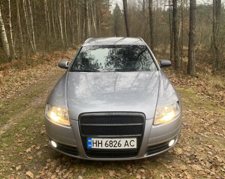 Синий Ауди А6, объемом двигателя 2.97 л и пробегом 323 тыс. км за 4000 $, фото 1 на Automoto.ua