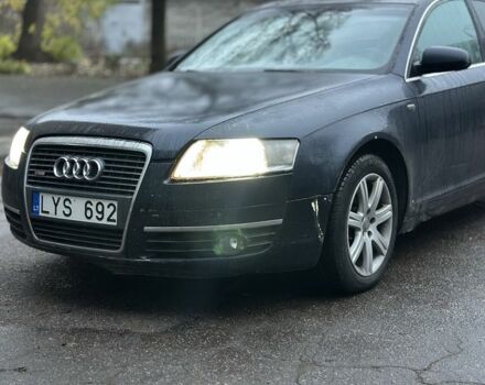 Синий Ауди А6, объемом двигателя 3 л и пробегом 300 тыс. км за 3800 $, фото 1 на Automoto.ua