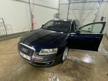 Синий Ауди А6, объемом двигателя 3 л и пробегом 384 тыс. км за 3500 $, фото 1 на Automoto.ua