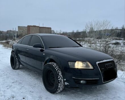 Синий Ауди А6, объемом двигателя 3 л и пробегом 400 тыс. км за 4500 $, фото 1 на Automoto.ua