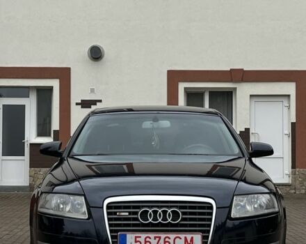 Синий Ауди А6, объемом двигателя 3 л и пробегом 320 тыс. км за 4400 $, фото 1 на Automoto.ua