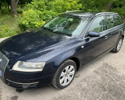 Синий Ауди А6, объемом двигателя 3 л и пробегом 350 тыс. км за 4501 $, фото 1 на Automoto.ua