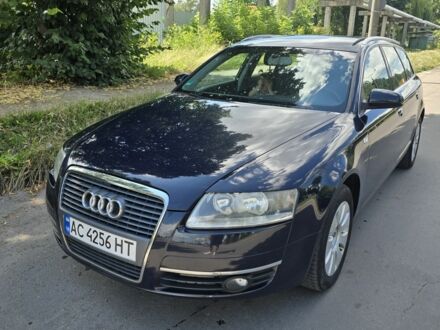 Синій Ауді А6, об'ємом двигуна 2 л та пробігом 318 тис. км за 5950 $, фото 1 на Automoto.ua