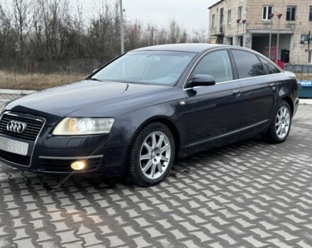 Синий Ауди А6, объемом двигателя 3 л и пробегом 327 тыс. км за 4400 $, фото 1 на Automoto.ua
