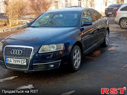 Синій Ауді А6, об'ємом двигуна 2 л та пробігом 280 тис. км за 5000 $, фото 1 на Automoto.ua