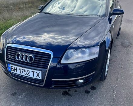 Синий Ауди А6, объемом двигателя 3 л и пробегом 200 тыс. км за 8600 $, фото 1 на Automoto.ua