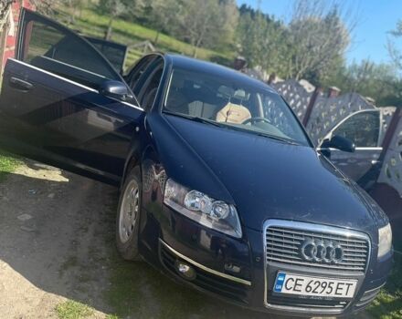 Синій Ауді А6, об'ємом двигуна 2 л та пробігом 190 тис. км за 6500 $, фото 1 на Automoto.ua