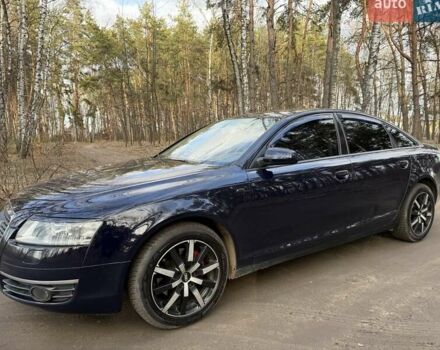 Синій Ауді А6, об'ємом двигуна 2 л та пробігом 200 тис. км за 7000 $, фото 1 на Automoto.ua