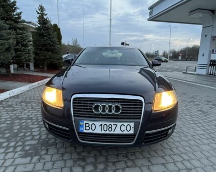 Синий Ауди А6, объемом двигателя 2 л и пробегом 275 тыс. км за 4650 $, фото 1 на Automoto.ua