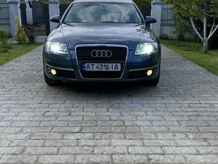 Ауді А6 2007 у Івано-Франківську на Automoto.ua Синій Ауді А6, об'ємом двигуна 1.98 л та пробігом 300 тис. км за 6900 $, фото 1 на Automoto.ua