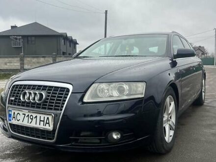 Синий Ауди А6, объемом двигателя 3 л и пробегом 210 тыс. км за 9200 $, фото 1 на Automoto.ua