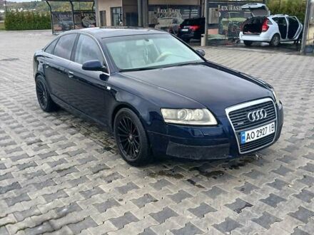 Ауді А6 2007 у Хусте на Automoto.ua Синій Ауді А6, об'ємом двигуна 3.12 л та пробігом 310 тис. км за 4400 $, фото 1 на Automoto.ua