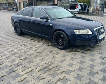 Синий Ауди А6, объемом двигателя 3.12 л и пробегом 310 тыс. км за 4200 $, фото 1 на Automoto.ua