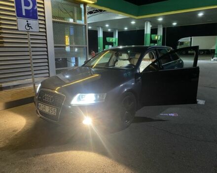 Синий Ауди А6, объемом двигателя 3 л и пробегом 320 тыс. км за 4500 $, фото 1 на Automoto.ua