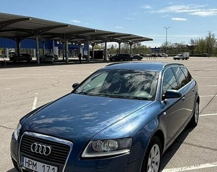 Синій Ауді А6, об'ємом двигуна 2 л та пробігом 230 тис. км за 4300 $, фото 1 на Automoto.ua