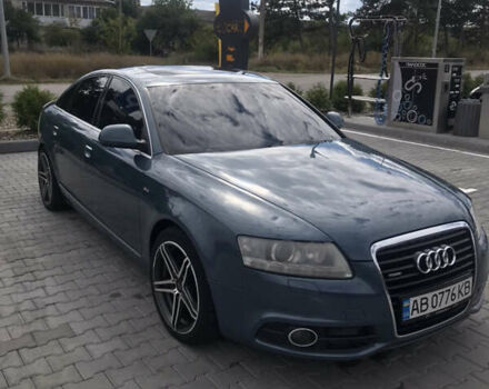 Синий Ауди А6, объемом двигателя 3 л и пробегом 285 тыс. км за 11800 $, фото 1 на Automoto.ua