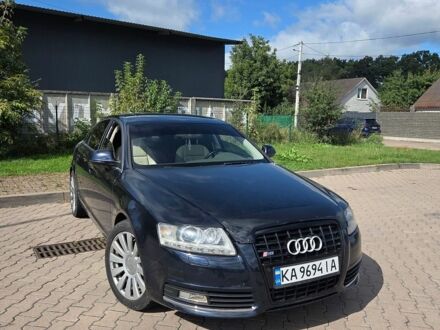 Синий Ауди А6, объемом двигателя 3 л и пробегом 385 тыс. км за 7500 $, фото 1 на Automoto.ua