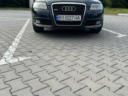 Синий Ауди А6, объемом двигателя 3 л и пробегом 313 тыс. км за 13500 $, фото 1 на Automoto.ua