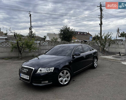 Синий Ауди А6, объемом двигателя 3 л и пробегом 300 тыс. км за 13500 $, фото 1 на Automoto.ua