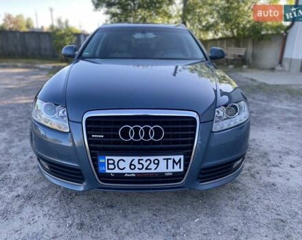 Синий Ауди А6, объемом двигателя 3 л и пробегом 317 тыс. км за 8200 $, фото 1 на Automoto.ua