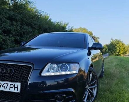 Синий Ауди А6, объемом двигателя 3 л и пробегом 320 тыс. км за 9800 $, фото 1 на Automoto.ua
