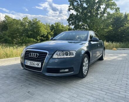 Синий Ауди А6, объемом двигателя 2 л и пробегом 300 тыс. км за 9800 $, фото 1 на Automoto.ua