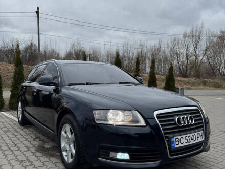 Синий Ауди А6, объемом двигателя 2 л и пробегом 300 тыс. км за 9750 $, фото 1 на Automoto.ua
