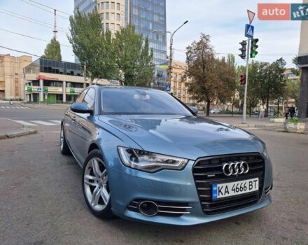 Синій Ауді А6, об'ємом двигуна 3 л та пробігом 300 тис. км за 14000 $, фото 1 на Automoto.ua