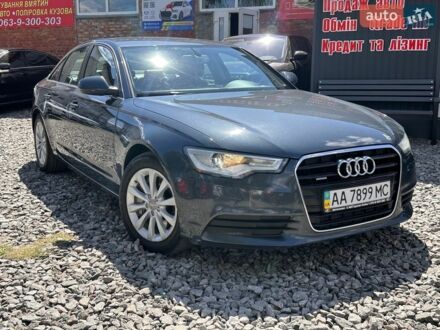 Синий Ауди А6, объемом двигателя 3 л и пробегом 183 тыс. км за 12900 $, фото 1 на Automoto.ua