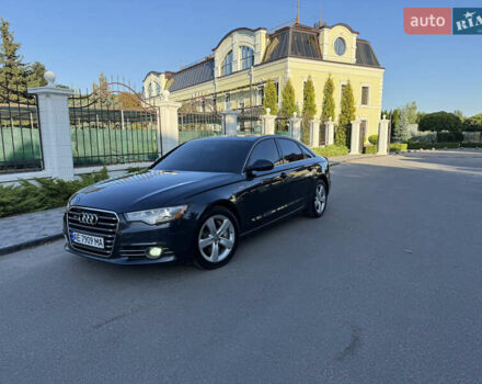 Синий Ауди А6, объемом двигателя 3 л и пробегом 243 тыс. км за 10500 $, фото 1 на Automoto.ua
