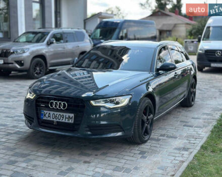 Синий Ауди А6, объемом двигателя 3 л и пробегом 315 тыс. км за 13900 $, фото 1 на Automoto.ua