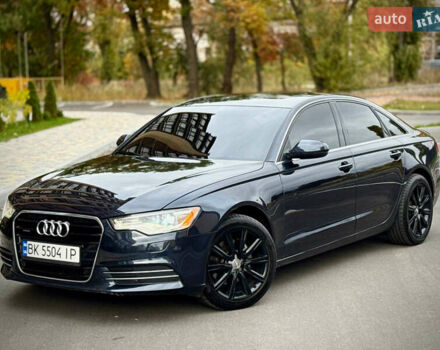 Синий Ауди А6, объемом двигателя 2 л и пробегом 216 тыс. км за 12300 $, фото 1 на Automoto.ua